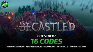 BECASTLED Cheats Add Resources Increase Limit Godmode Easy Kills   Trainer by PLITCH [upl. by Leunam690]