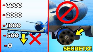 9 COISAS QUE VOCÊ PRECISA SABER QUANDO ESTIVER PILOTANDO ESTE JATO GTA 5 B11 STRIKEFORCE [upl. by Quickel]