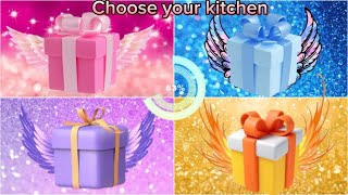 Choose your gift🎁💝✅ 4 gift box💝3 good and 1 bad gift challenge😍😃🤮🥰pickonekickone [upl. by Dunn]