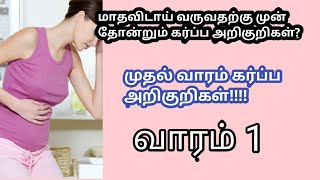 1Week pregnancy symptoms tamil முதுகு வலிஇப்படி இருந்தால் கர்ப்பம் உறுதி ஆகும் [upl. by Mloc]