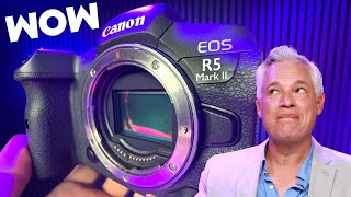 Canon EOS R5 Mark II NEW leaked specs ISO 6 [upl. by Ahsenyt]