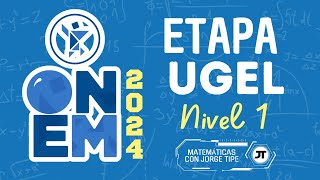 Resuelvo algunos problemas de la etapa UGEL ONEM 2024 Nivel 1 y  ¡nuevo libro [upl. by Siblee]