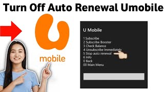 How To Turn Off Auto Renewal Umobile  FULL GUIDE 2025 [upl. by Teresina]