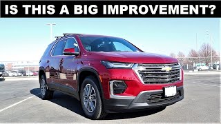 2022 Chevy Traverse What New Features Does The Traverse Have [upl. by Yrogreg]