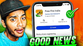 WHY FREE FIRE INDIA REMOVED  GOOD NEWS✅ [upl. by Saundra]