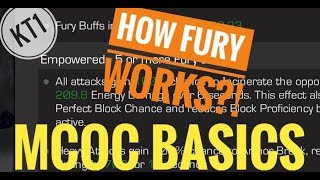 MCOC Basics EP1  Fury Buffs  How Fury Works And What Does It Do Exactly [upl. by Kaden188]