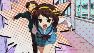 Super Driver AMV  Suzumiya Haruhi Season 2 Full OP Song  Video [upl. by Ajnat683]