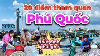 425 Du lịch Phú Quốc  Những điểm tham quan chụp hình đẹp tại Phú Quốc chợ đêm dinh Cậu dinh Bà [upl. by Eiznikcm]