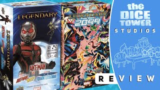 Games Review Legendary A Marvel Deck Building Game Ant Man amp 2099 [upl. by Llemhar777]