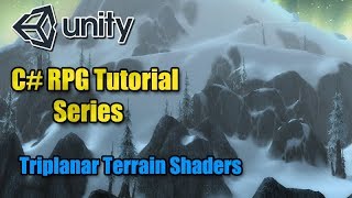 Unity RPG Tutorial  Triplanar Terrain Shader [upl. by Max]