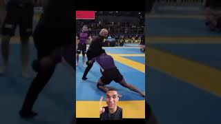 Se liga no que aconteceu nessa luta 😱 bjj jiujitsu grappling [upl. by Nnahaid]