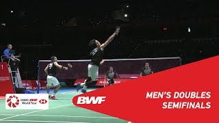 SF  MD  AHSANSETIAWAN INA 4 vs KAMURASONODA JPN 2  BWF 2019 [upl. by Cassi]