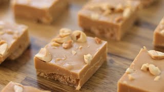 Easy Peanut Butter Fudge Recipe [upl. by Notgnilra]