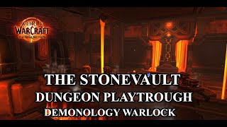 The War Within Beta Dungeon The Stonevault Diabolist Demonology Warlock POV 4K Ultra Settings [upl. by Wolfgram970]