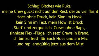 Kool Savas  Neongelb Lyrics [upl. by Kcirderf]