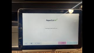 PaperCut Connecting to Server Error [upl. by Sucramat]