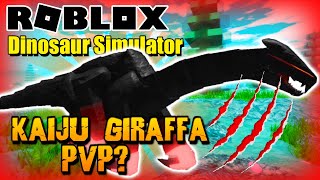 Roblox Dinosaur Simulator  How Good is KAIJU GIRAFFATITAN for PVP [upl. by Muirhead]