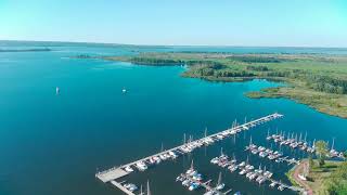 Marina Dąbie  Drone footage 4k [upl. by Wesley630]