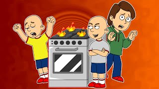 Classic Caillou puts Caillou in the OvenGrounded BIG TIME [upl. by Gabriela438]