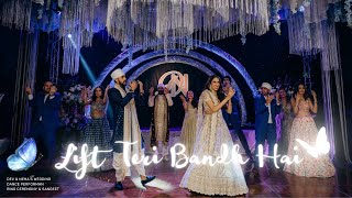 Lift Teri Bandh Hai  Dev amp Nehas Wedding Dance Performan  Ring Ceremony amp Sangeet [upl. by Lipinski]