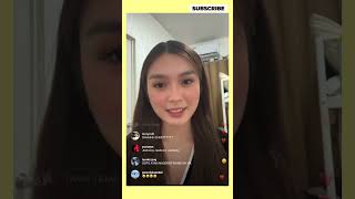 Francine Diaz IG live to clarify the issue between Seth Andrea and herself ♥️ [upl. by Audly]