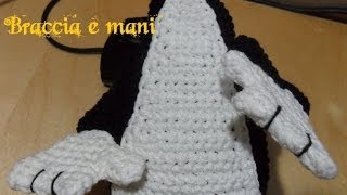 Tutorial silvestro amigurumi parte 3  braccia e mani [upl. by Orest]