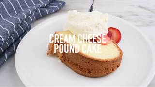 Cream Cheese Pound Cake Recipe Add A Pinch [upl. by Bidle392]