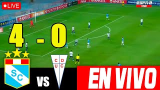 EN VIVO SPORTING CRISTAL vs UNIVERSIDAD CATÓLICA40 I TARDE CELESTE 2024 [upl. by Crutcher940]