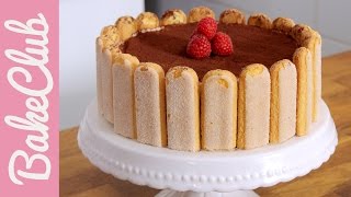 TiramisuTorte No Bake  BakeClub [upl. by Pilif]