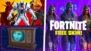 Fortnite NEW Update FREE Felina Skin Fortnitemares Collab LEAKS [upl. by Vaden]