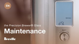 the Breville Precision Brewer® Glass  A guide to descaling  Breville CAEN [upl. by Tnomyar]