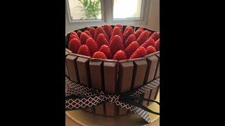 Gorgeous Kit Kat Cake  TheSugarCrumble [upl. by Bethany856]