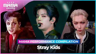 2022MAMA Stray Kids스트레이 키즈 MAMA PERFORMANCE COMPILATION 2022 MAMA 수상자 역대 마마 무대 모아보기 [upl. by Ballman477]