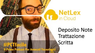 Come depositare le note trattazione scritta 42 netlex [upl. by Opaline]