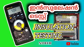 Megger testing MalayalamInsulation testN4Tech [upl. by Pega]