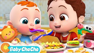 Yummy Breakfast Song  Good Habits for Kids  Baby ChaCha Nursery Rhymes amp Kids Songs [upl. by Kohl]