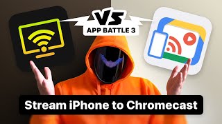 Stream iPhone to Chromecast DoCast vs Chromecaster [upl. by Amerak]