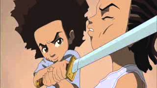 The Boondocks Soundtrack  Huey VS Riley Season 1 [upl. by Adnohsor]