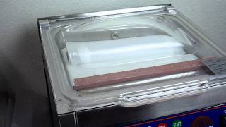 Using vacuum sealer rolls in a minipack mvs31 chamber sealer [upl. by Afton]