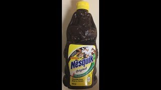 Nestle Nesquik Chocolate Syrup 2018 [upl. by Dougald]