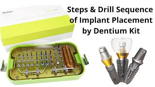 Basic dental implantology Course Dentium implant Superline kit Drill sequence and Review [upl. by Eiznekcam]