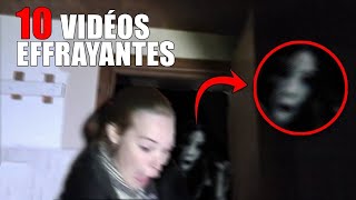 10 vidéos EFFRAYANTES qui te feront trembler de PEUR Paranormal Horreur [upl. by Marvel]