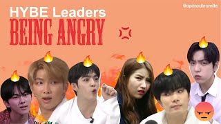 HYBE labels Leaders being angry  JR RM Sowon S Coups Soobin Jungwon [upl. by Airdnalahs496]