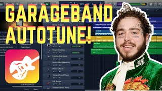 Garageband Autotune Mac OSx Pitch Correction Tutorial [upl. by Tish]