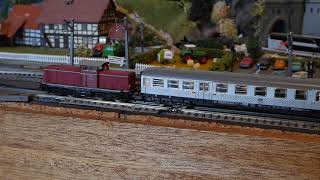 Minitrix 16125 N Gauge V 100 DCC with sound [upl. by Rhoads]