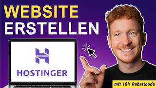 Hostinger Website erstellen  Hostinger KI Website Builder Tutorial auf Deutsch 2024 [upl. by Clift]