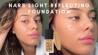 NEW NARS LIGHT REFLECTING FOUNDATION  REVIEW amp FIRST IMPRESSION  Jessica Pimentel [upl. by Mehala760]