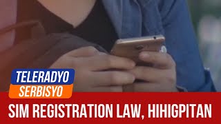 NTC urged to tighten SIM registration law  Teleradyo Serbisyo 03 October 2024 [upl. by Aillicirp]