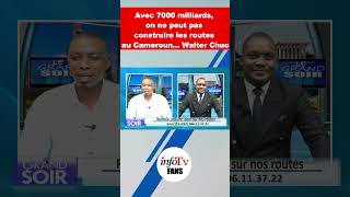 Avec 7000 milliards on ne peut pas construire des routes au Cameroun Walter Chuo [upl. by Bibbie915]