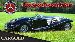 Mercedes 540K Spezialroadster W29 1937 Art On Wheels [upl. by Llertnauq290]